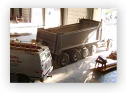 Bodart Electric 20,000 lb., 26,000 lb, 33,000 and 73,000 lb. dump trucks
